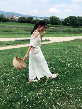 shiho.nさん（レディース・160cm）の夏コーディネート