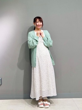 「ブルべ夏」｜りっかさん（レディース・156cm）の春コーディネート