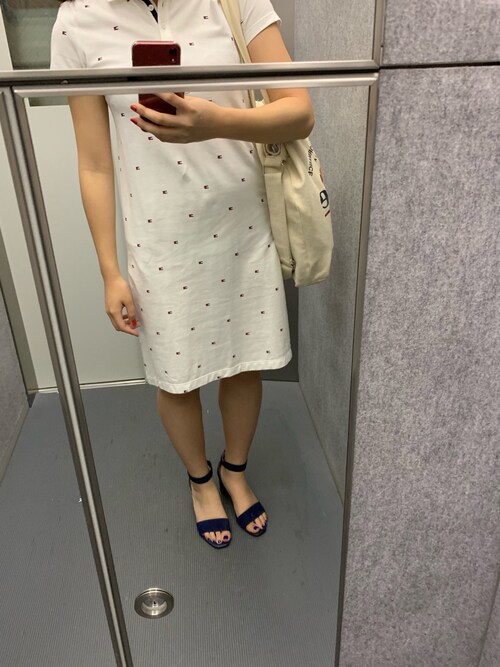 Tommy Hilfiger トミーヒルフィガー のワンピース ドレスを使ったレディース人気ファッションコーディネート Sciaky