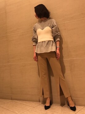 「スプリングSENSEOFPLACE」｜moekaさん（レディース・162cm）の春コーディネート