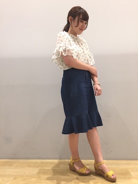 hirono ozawaさん（レディース・159cm）の夏コーディネート