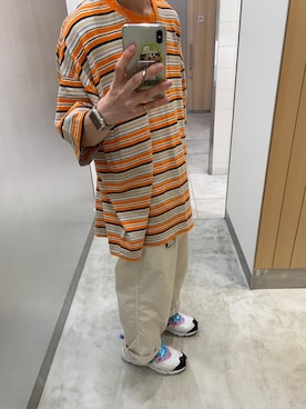 「mita sneakers（ミタスニーカーズ）のアイテム」を使った、R.Y.O.M.A.さん（メンズ・171cm）の夏コーディネート