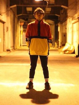 「ストリート服が好き」｜「アイテム（ナイロンジャケット）」を使った、ゆうやさん（メンズ・171cm）の秋コーディネート