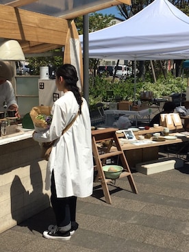 「CONVERSE（コンバース）のCONVERSE コンバース ジャック パーセル / JACK PURCEL（スニーカー）」を使った、mihiroさん（レディース・154cm）の春コーディネート