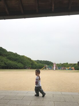 「阪急電車」｜あぢゃさん（キッズ・80cm）の春コーディネート