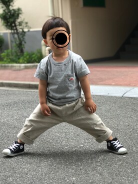 あぢゃさん（キッズ・90cm）の夏コーディネート