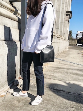 「WITH SENSE（ウィズセンス）のアイテム」を使った、chihiro®︎さん（レディース・154cm）の冬コーディネート