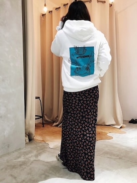 「WITH SENSE（ウィズセンス）のアイテム」を使った、chihiro®︎さん（レディース・154cm）の冬コーディネート