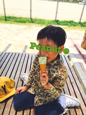 Mr.peanutさん（キッズ・100cm）の夏コーディネート