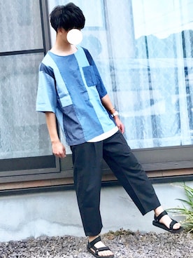 Kaiさん（メンズ・174cm）の夏コーディネート