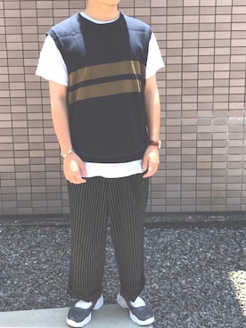 鯛めしさん(メンズ・162cm)の夏コーディネート