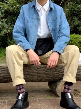 おさるさんのコーディネート