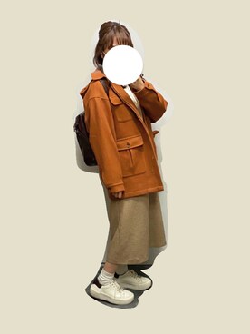 バックパック リュックを使った ワンピース スニーカー の人気ファッションコーディネート Wear