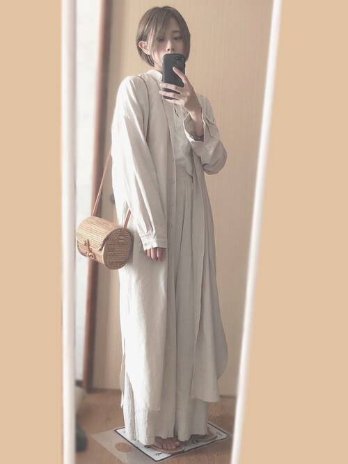 756 Antiquaのシャツワンピースを使ったコーディネート Wear