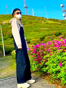 パーカーを使った Fila のレディース人気ファッションコーディネート Wear