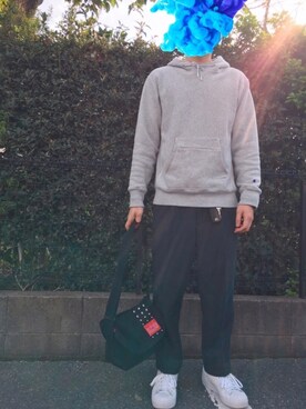 か〜ずまさん（メンズ・175cm）の春コーディネート