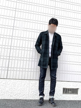 か〜ずまさん(メンズ・175cm)の冬コーディネート