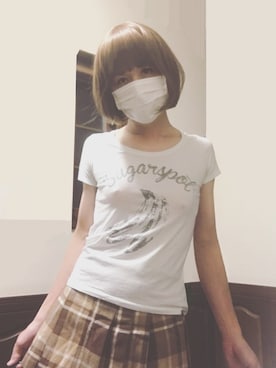 「アイテム（スカート）」を使った、ジュクチョーーさん（メンズ・174cm）の冬コーディネート