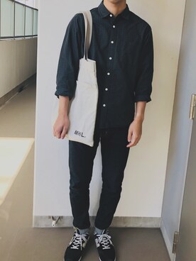 「シンプルおしゃれが好き」｜としさん（メンズ・175cm）の秋コーディネート