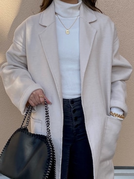 「Lapis（-）のアイテム」を使った、mirai2003さん（レディース・160cm）の春コーディネート