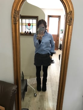 Aki さん（レディース・157cm）の冬コーディネート