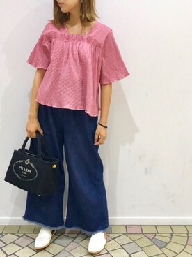 「select anje」｜anje_chiさん（レディース・159cm）の夏コーディネート