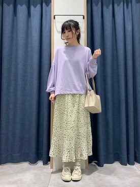 さ や か  ☺︎さん（レディース・160cm）の春コーディネート