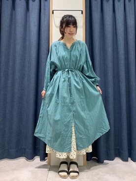 さ や か  ☺︎さん（レディース・160cm）の春コーディネート