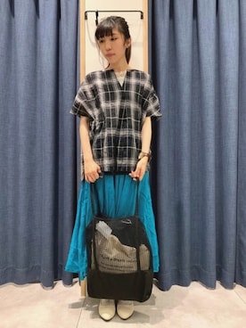 さ や か ☺︎さん(レディース・160cm)の夏コーディネート