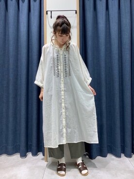 さ や か  ☺︎さん（レディース・160cm）の夏コーディネート