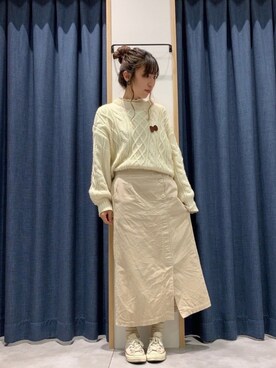 さ や か  ☺︎さん（レディース・160cm）の秋コーディネート