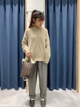 さ や か  ☺︎さん（レディース・160cm）の冬コーディネート