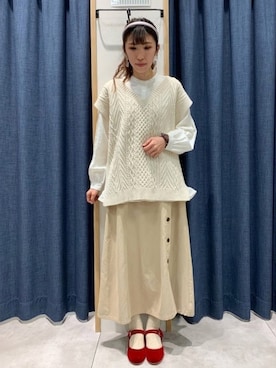 さ や か  ☺︎さん（レディース・160cm）の冬コーディネート