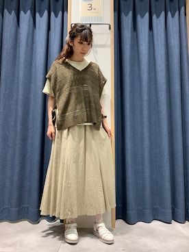 さ や か  ☺︎さん（レディース・160cm）の春コーディネート