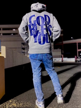 「jiggys shop（ジギーズショップ）のアイテム」を使った、くつろぐらいふさん（メンズ・169cm・20代）の冬コーディネート