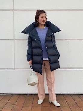 「Lepidos（レピドス）のアイテム」を使った、竹口（takeguchi）さん（レディース・159cm）の冬コーディネート