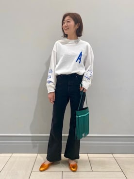 「BEVERLY（ビバリー）のアイテム」を使った、竹口（takeguchi）さん（レディース・159cm）の冬コーディネート