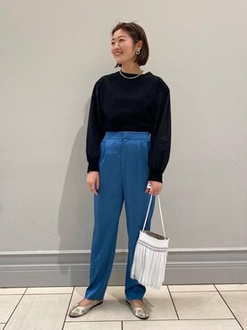 「BE-KILLY（ビーキリー）のアイテム」を使った、竹口（takeguchi）さん（レディース・159cm）の冬コーディネート