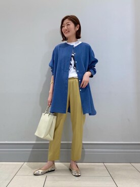 「BE-KILLY（ビーキリー）のアイテム」を使った、竹口（takeguchi）さん（レディース・159cm）の春コーディネート