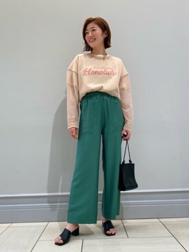 竹口（takeguchi）さん（レディース・159cm）の春コーディネート