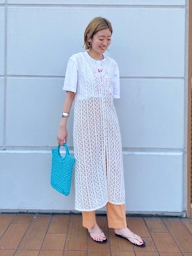 竹口（takeguchi）さん（レディース・159cm）の夏コーディネート