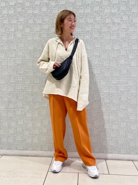 「HEAR MY NAME（ヒアマイネーム）のアイテム」を使った、竹口（takeguchi）さん（レディース・159cm）の夏コーディネート