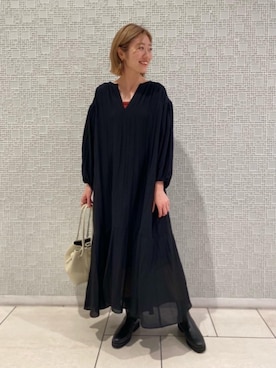 「RECOMMEND  ITEM STYLING」｜「アイテム（ワンピース/ドレス）」を使った、竹口（takeguchi）さん（レディース・159cm）の夏コーディネート