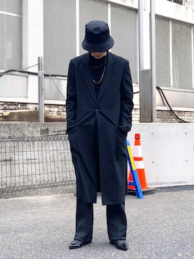 「Ground Y（グラウンドワイ）のアイテム（ジャケット/アウター）」を使った、よしきさん（メンズ・173cm）の春コーディネート