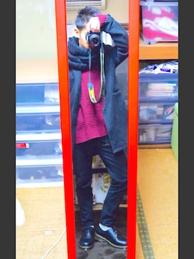 「imp.（インプ）のアイテム」を使った、ゆーごさん（メンズ・167cm）の秋コーディネート