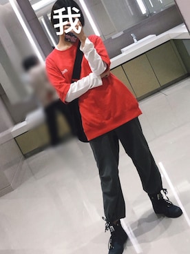 「アイテム（ブーティ）」を使った、ERAKUさん（レディース・168cm・10代）の秋コーディネート