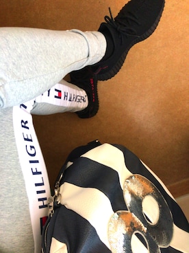 「muta（ムータ）のアイテム（バッグ）」を使った、上門鈴さん（レディース・161cm）の秋コーディネート