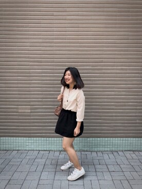 「MIRYOKU（ミリョク）のアイテム」を使った、eleen1013さん（レディース・158cm）の春コーディネート