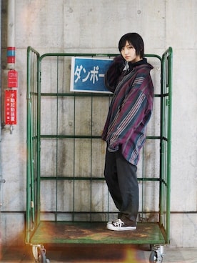 「DOCKERS（ドッカーズ）のアイテム」を使った、おおたゆうりさん（レディース・163cm）の春コーディネート