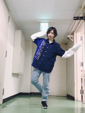 「Chaos」｜「アイテム（スニーカー）」を使った、おおたゆうりさん（レディース・163cm）の秋コーディネート